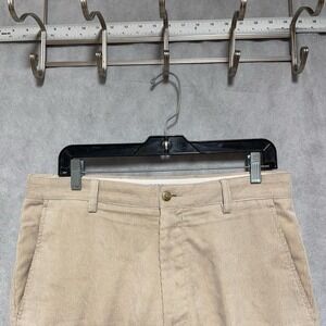 FootJoy Pants Men 32X32 Ivory Corduroy Pinwale Velvet Stretch Golf Casual Luxury